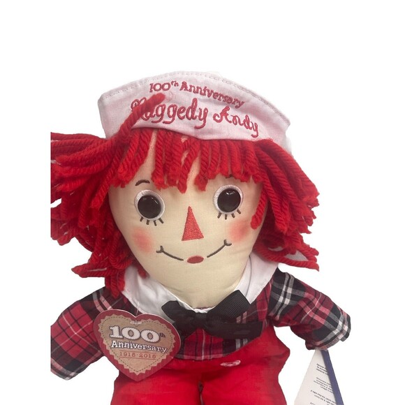 100h Anniversary Raggedy Andy 2015 Ann Dolls Handmade By Aurora - Picture 9 of 16